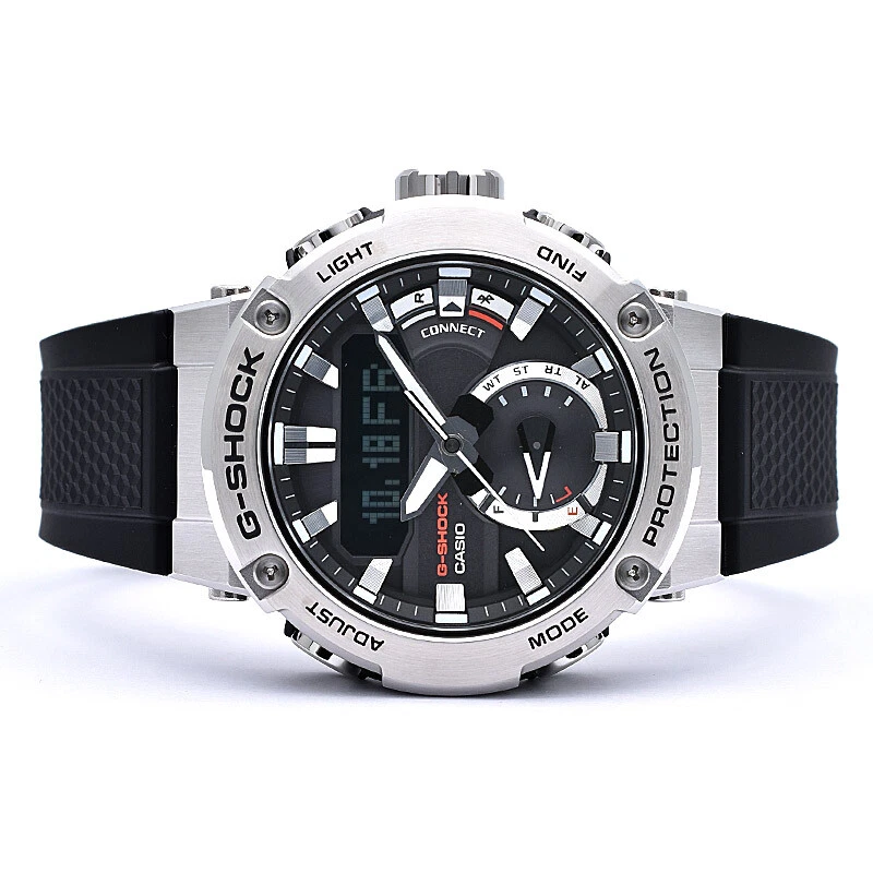 CASIO G-SHOCK GST-B200-1AJF G-STEEL Carbon Core Guard Bluetooth Watch Men's