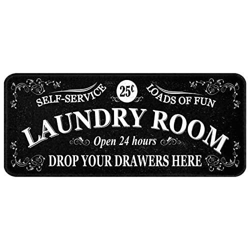 Laundry Room Rug Runner Non Slip Laundry Mats Mudroom laundromat Runner