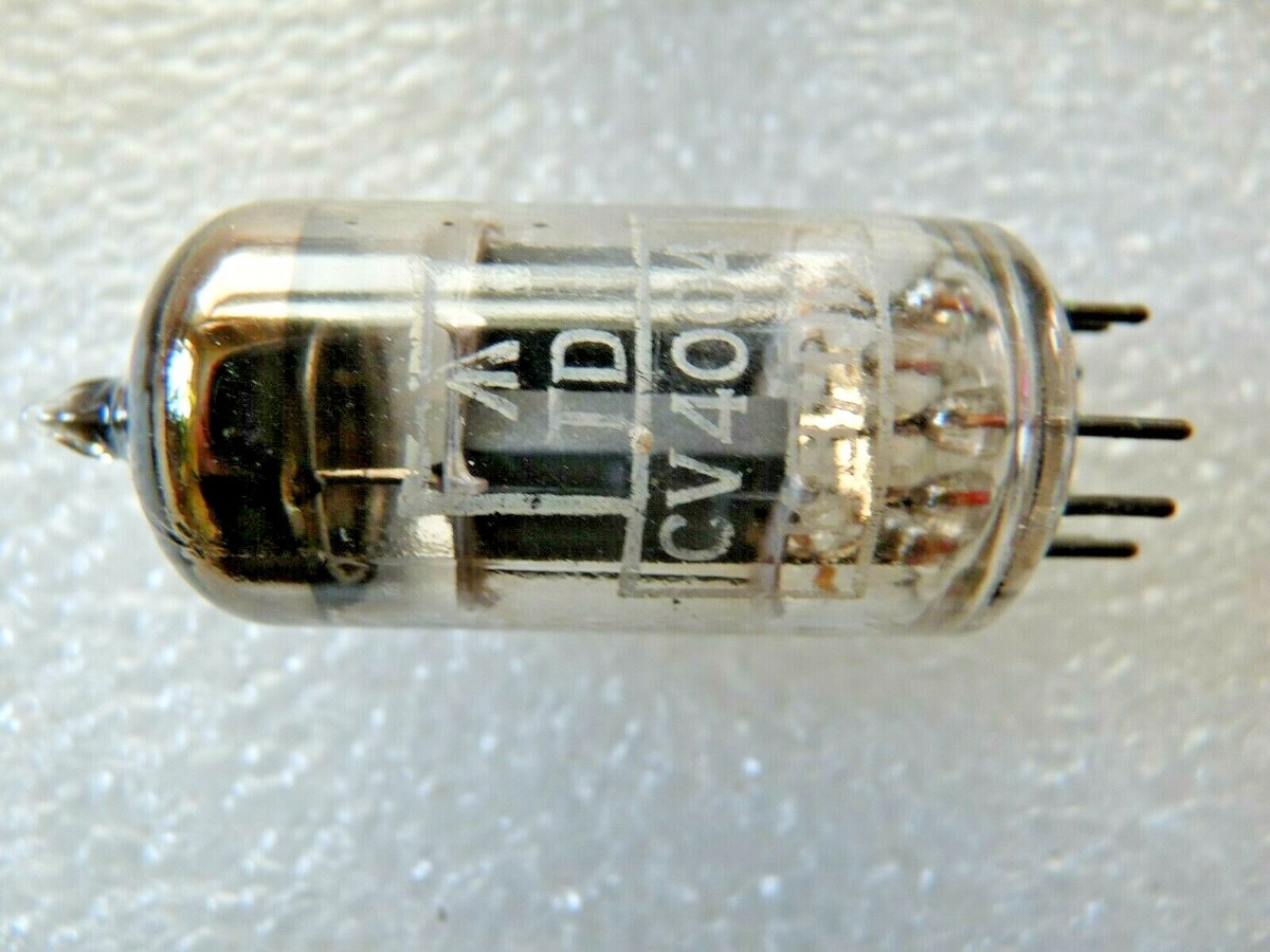 M8137 CV4004 ECC83 12AX7 Mullard Holland Box Plate AC NOS Valve