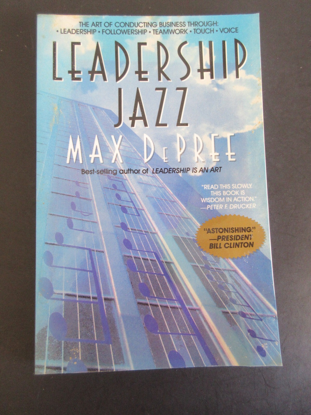 LEADERSHIP JAZZ BY MAX DEPREE 1993