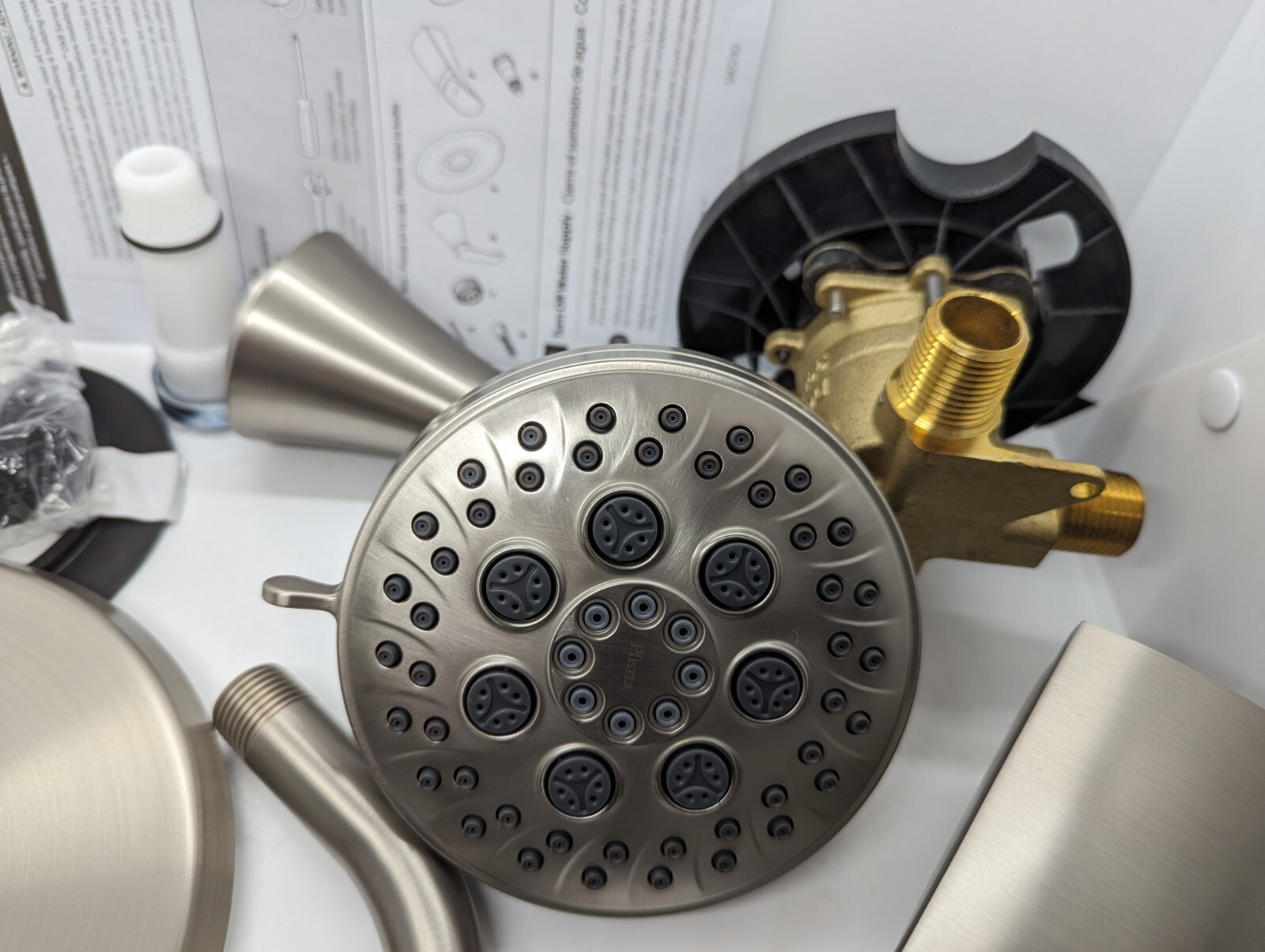 Pfister Jaida 8P8WS2JDSGS Single Handle Tub & Shower Faucet Brushed