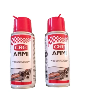 Lubrificante Spray CRC ARMI Olio Protettivo Detergente Anticorrosione 2x100 ml