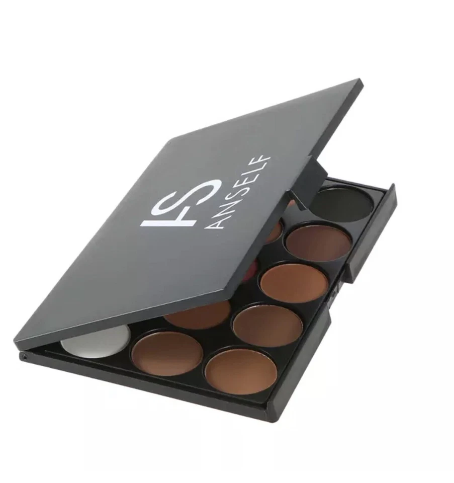 Professional Warm Matte Nude Eyeshadow Palette and Contour Cosmetic Makeup - Image 4 of 4