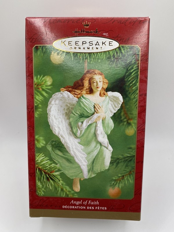 2001 Hallmark Keepsake Ornament Angel of Faith Susan G. Komen- NEW- READ