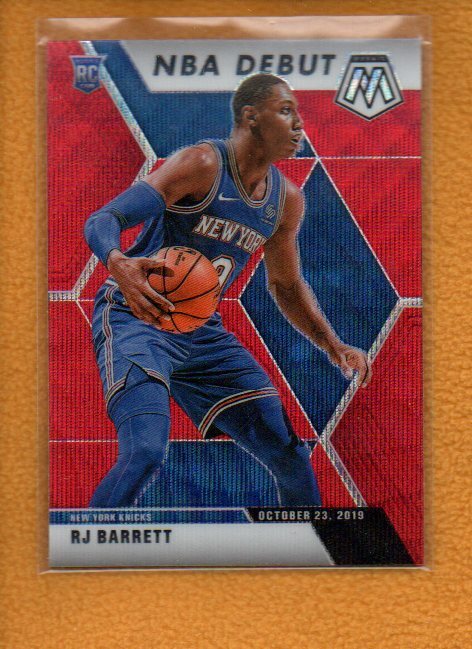NBA RJ BARRETT RCカード☆ 2019-20 Panini Mosaic RJ Barrett RC PSA 9 New York Knicks