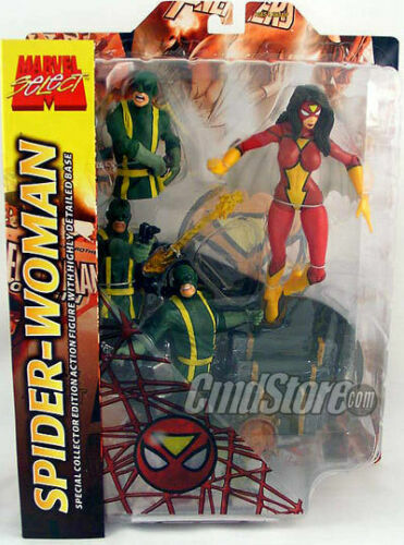 marvel select spider woman