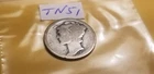 USA 1918 Mercury Dime 10 Cent Silver Coin Idas13.