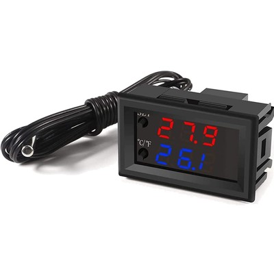 DC 12V LED Temperaturthermostat -  NTC Sensor, -50 bis 110 °C