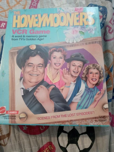 Mattel Board game The Honeymooners VCR game NIB 1986 sealed vintage game nice