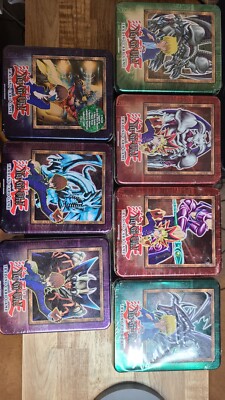 2002 Yu-Gi-Oh 6 Tin Set Sealed | eBay