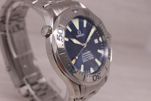 Omega Seamaster Professional 41mm Steel Automatic Mens Watch 168.1640 Blue Wave - Picture 4 of 7