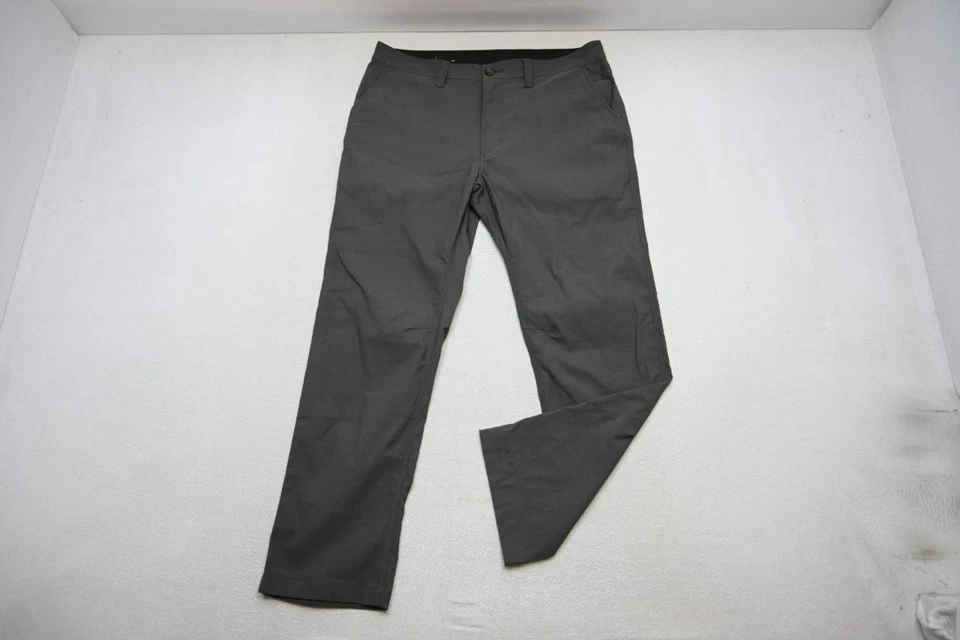 Pantalones técnicos Prana Breathe ajustados de nailon elásticos senderismo camping para hombre talla 36 x 30 Foto 2 de 4