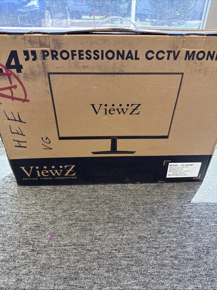 ViewZ VZ-24cmp 23.6 inch HDMI/VGA/Audio LED CCTV Monitor - Image 4 of 4