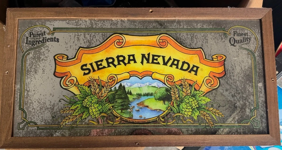 Sierra Nevada Sign Indiana Collectible Breweriana Mirrors for sale
