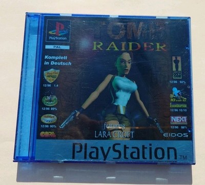 Tomb Raider 1996 (PSone) PS1 Lara Croft Platinum ohne OVP 