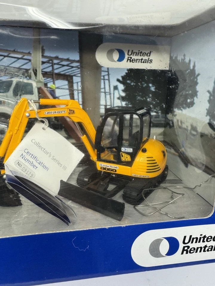 United Rentals Series III JLG 3394RT Scissor Lift & JCB Midi 8060 Excavator 1/32 - Image 3 of 4