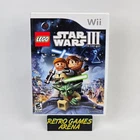 LEGO Star Wars III 3: The Clone Wars (Nintendo Wii) CIB COMPLETE & TESTED