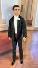 KEN DOLL Mattel Vintage #750 Flocked Brunette Hair in Original Box Tuxedo #787