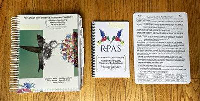R-PAS Rorschach Manual + Portable Form Quality Coding Guide & Reference Sheet