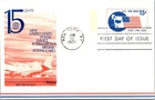 S08-2953, VISIT THE USA, POSTAL CARD, FLEETWOOD FIRST DAY COVER