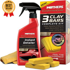 Mothers California Gold Clay Bar System 07240 For Car Paint Care Mothers California Gold Clay Bar System 07240 For Car Paint Care