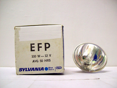 EFP Projector Projection Lamp Bulb-100W 12V AVG-50-HR SYLVANIA