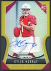 2019 Panini Gold Prizm #301 Kyler Murray Cardinals RC Rookie AUTO 10/10