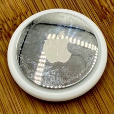 Apple AirTag Bluetooth GPS Tracker Silver A2187 OEM Tested