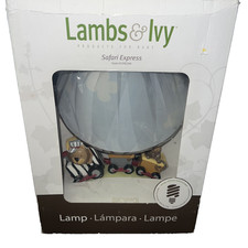 Lambs  Ivy Safari Express Nursery Lamp with Shade New In Box