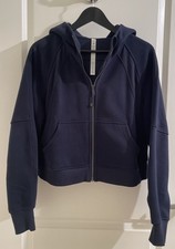Lululemon Scuba Oversized Full Zip Hoodie TRUE NAVY size XS/S