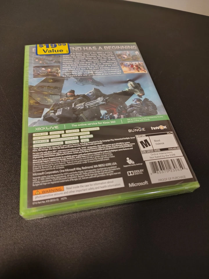 Halo Reach (Xbox 360, 2010) - Image 2 of 2
