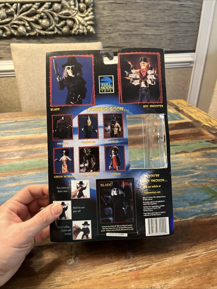 Фигурка Puppet Master Blade Silver Variant Full Moon Toys 1997 Смотрите фотографии - Изображение 4 из 4