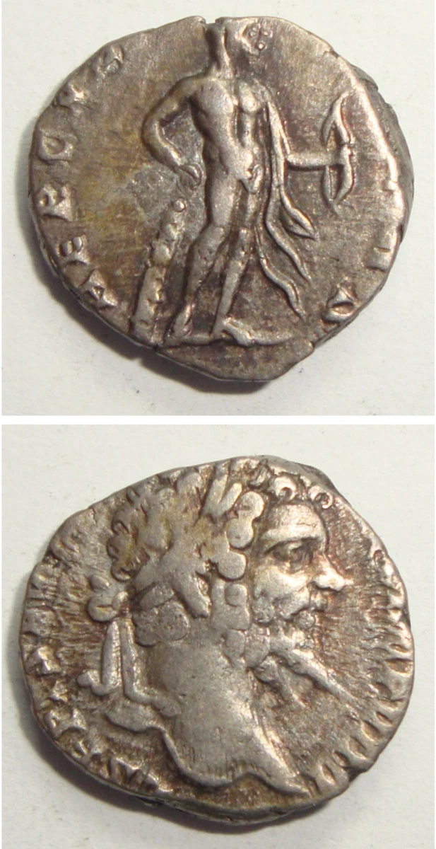 Denarius Septimius Severus Silver Roman Imperial Coins (27 BC-476