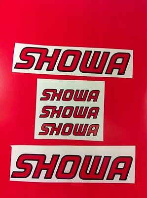 Aufkleber Sticker Motorradsport Honda Showa Racing Tuning Motorsport Motorcross