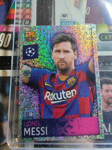 LIONEL MESSI lotto Panini & Topps figurine e card stickers NEW MINT - Foto 12 di 13