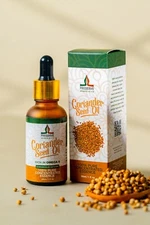 Organic Coriander seed 100% pure natural Concentrated essence oil 30ml (1.oz)