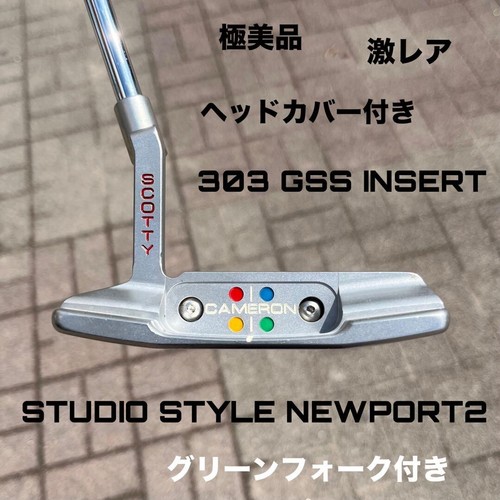 SCOTTY CAMERON STUDIO STYLE NEWPORT 2 33.5in Putter RH With H/C F/S - Picture 9 of 10