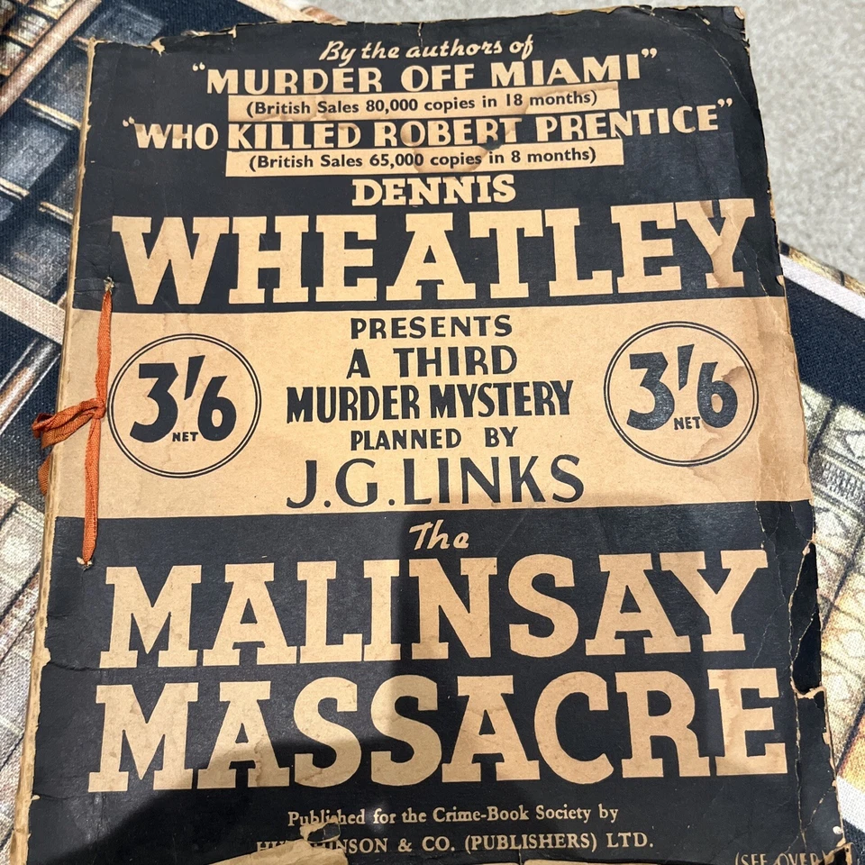 Dennis Wheatley 2nd &3rd Murder Mysteries - Image 3 of 4