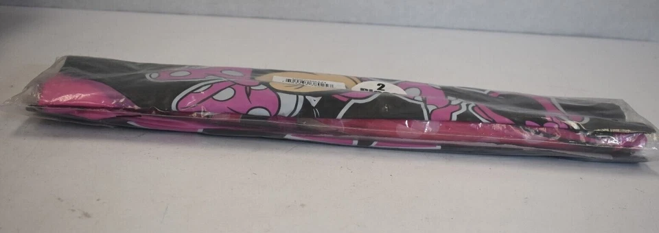 Juego de 2 piezas paraguas para niños Disney Minnie Mouse con poncho de lluvia a juego rosa negro Foto 2 de 4