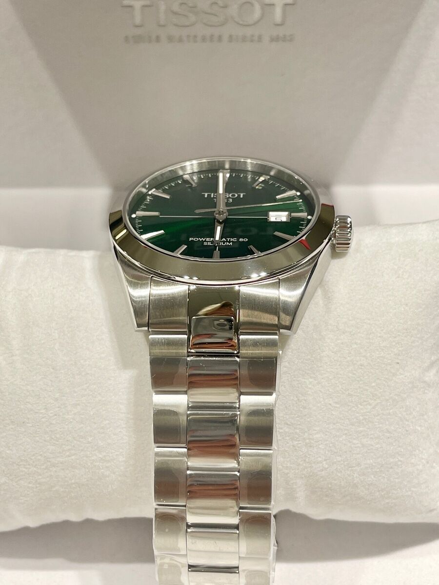 Tissot Gentleman Powermatic 80 Silicium Green Dial Mens Tissot Gentleman Powermatic 80 Silicium Green Dial Mens