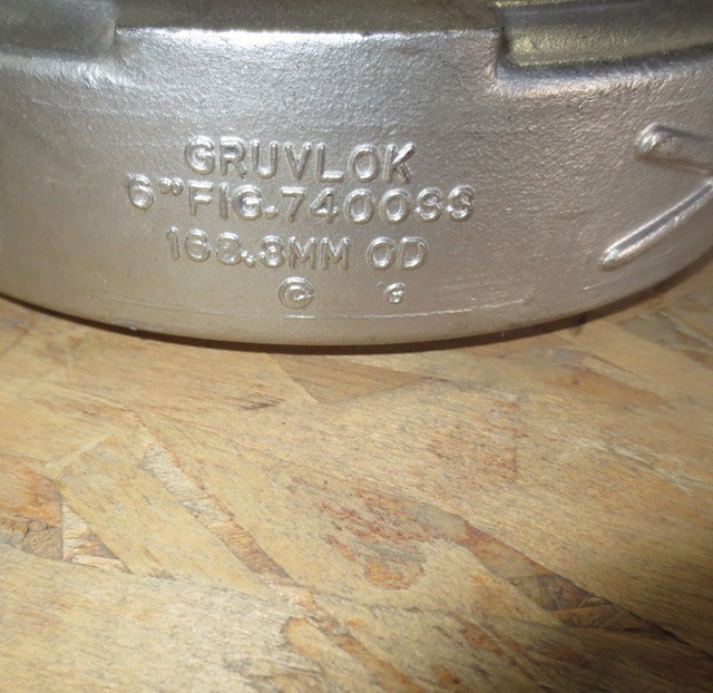 8" Gruvlok 7400SS Grooved Stainless Steel Coupling eBay