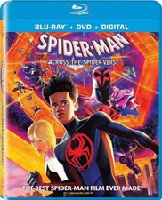 Sealed Brand New Spider-Man: Across The Spider-Verse (Blu-ray / DVD + Digital)