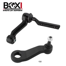 2x Front Steering Pitman Arm Idler Arm Kit Fits for Ford Crown Victoria Lincoln