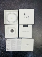 EMPTY BOX of Apple AirPods 3rd Generation MME73AM/A User Manuel original cable.