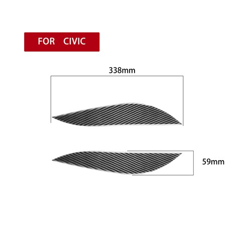 Cejas O Pestañas Para Faros De Honda CR-V 1996-2001 – Estilo JDM Y Adhesivo Gris