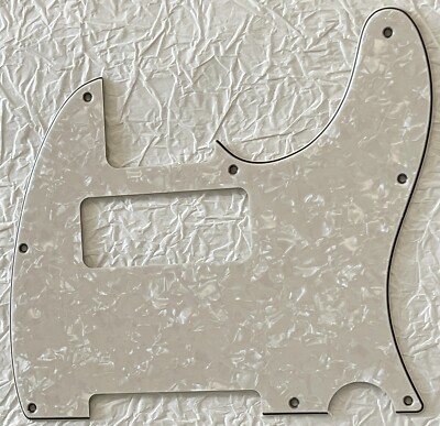 New Great-For Fender Esquire 8 Hole Telecaster P90 Style Guitar Pickguard Ivory