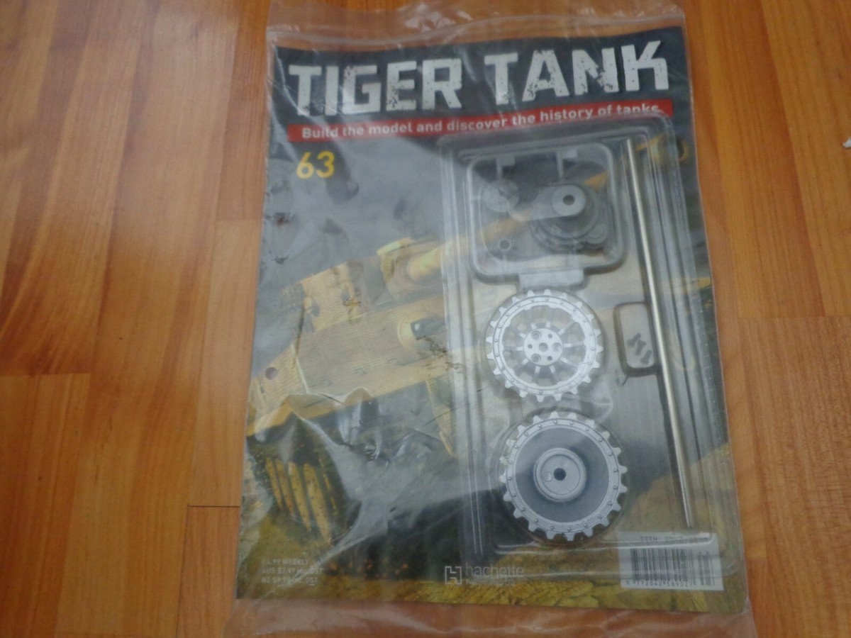 1/16 HACHETTE BUILD YOUR OWN TIGER MODEL TANK ISSUE 63 INC