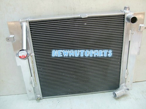 Radiador de aluminio + ventilador para MAZDA RX-7 RX7 FC S5 13B MT 1989 1990 1991 - Imagen 2 de 6