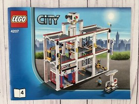 Lego #4207 ~ City Garage ~ w/ Instruction Manuals and Minifigures ~ Retired