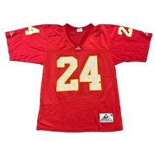 Washington Redskins Jersey Champ Bailey Medium Apex One Vintage Red 